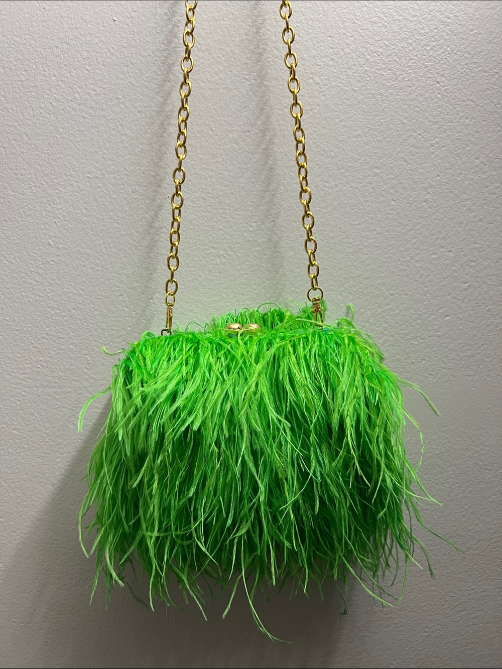 Serpui Charlotte Feather Clutch